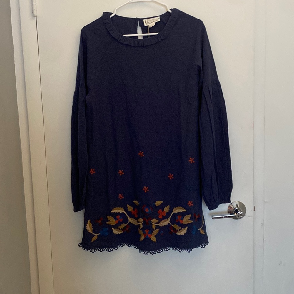 Boho style long sleeve dress.